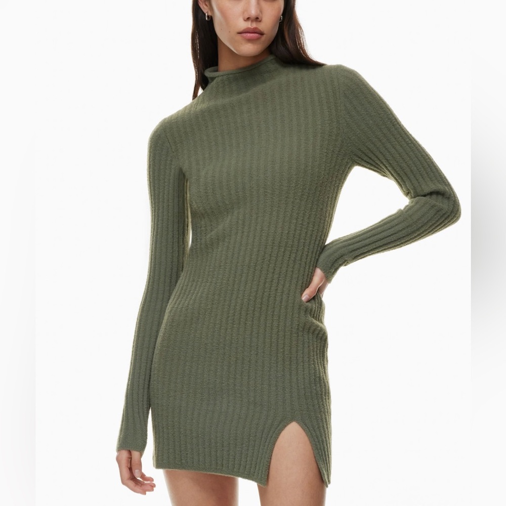 Aritzia Hush Knit Station Dress